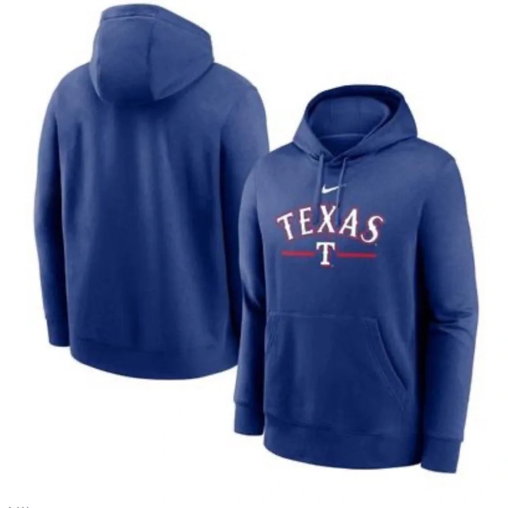 Nike Men's Texas‎ Rangers Local Baseball Club Pullover Hoodie